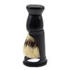 Beard Brush Stand Holder Shaving Brush Holder Plastic Shaving Razor Tool Holder Beauty Tools for Dry Wet (Black) view 2