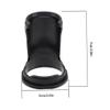 Beard Brush Stand Holder Shaving Brush Holder Plastic Shaving Razor Tool Holder Beauty Tools for Dry Wet (Black) view 3