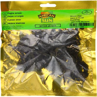 African Sun Bitter Leaves 25g