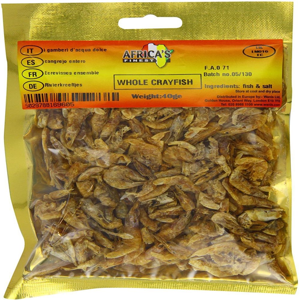 Africas Finest Whole Crayfish 40g