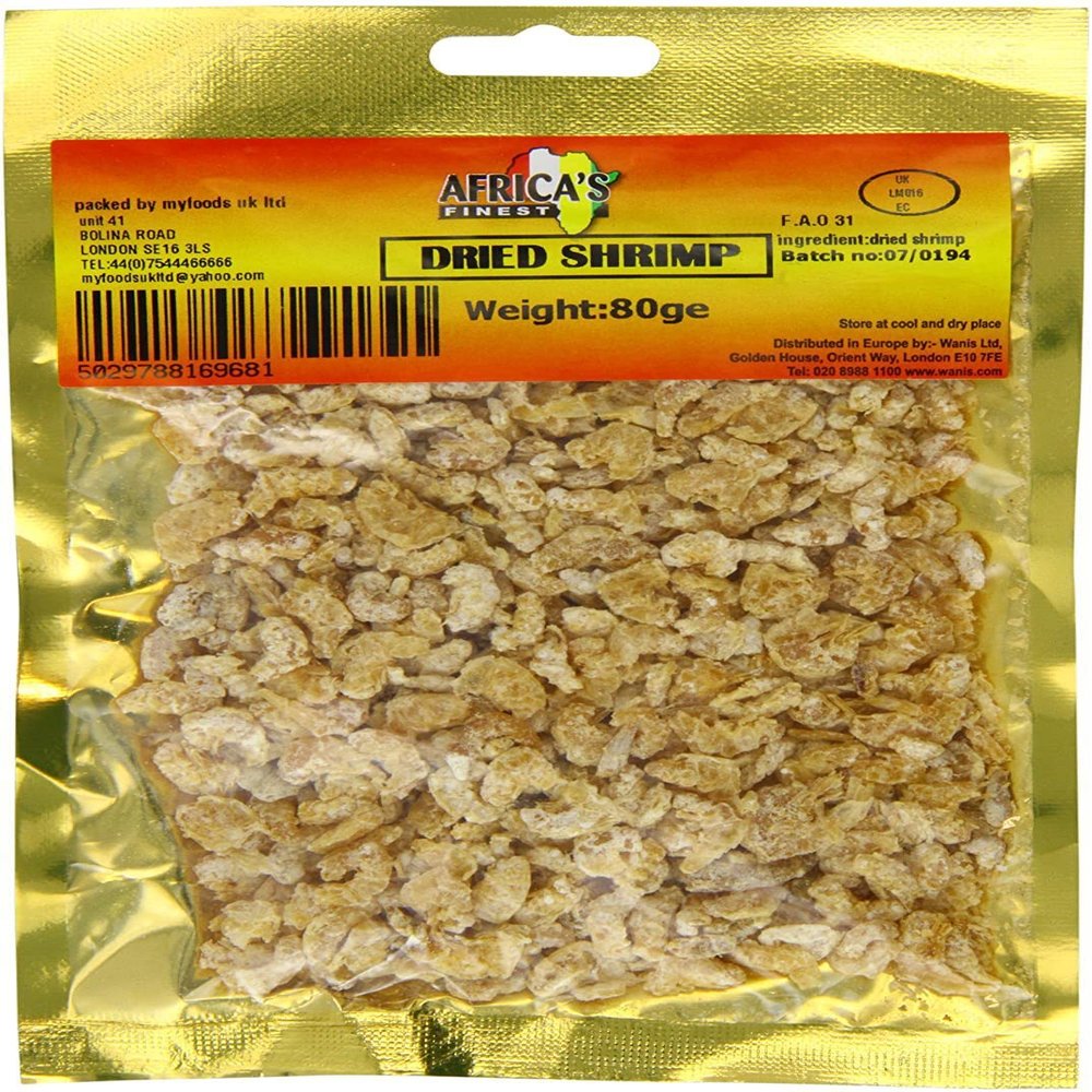 Africas Finest Dried Shrimp 80g