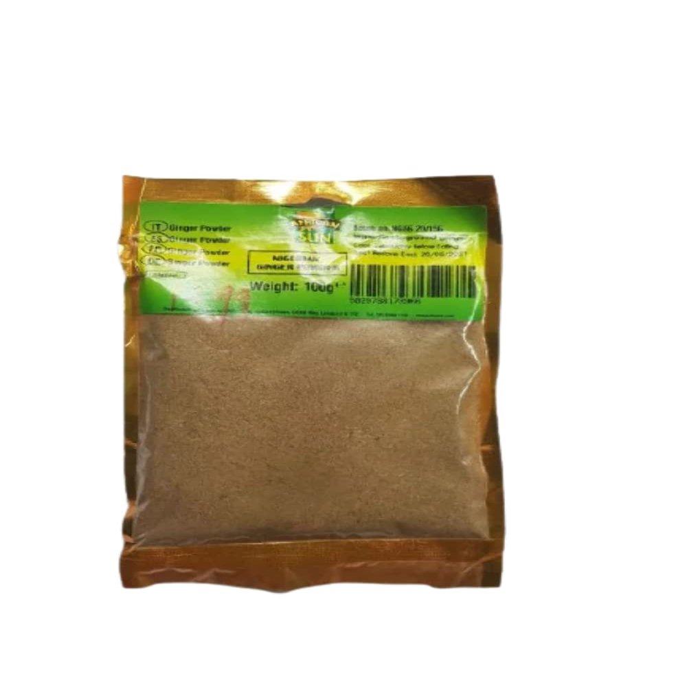 African Sun Nigerian Ginger Powder 100g Box of 10