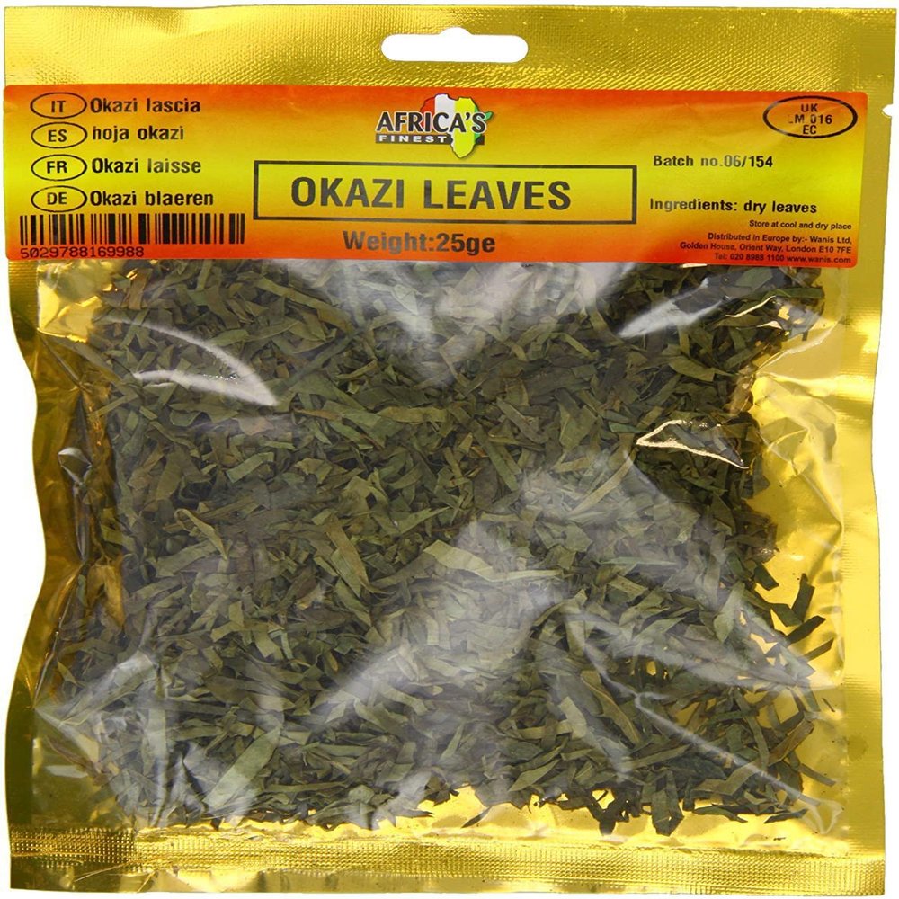 Africa's Finest Ukazi Leaves 25g Box of 10