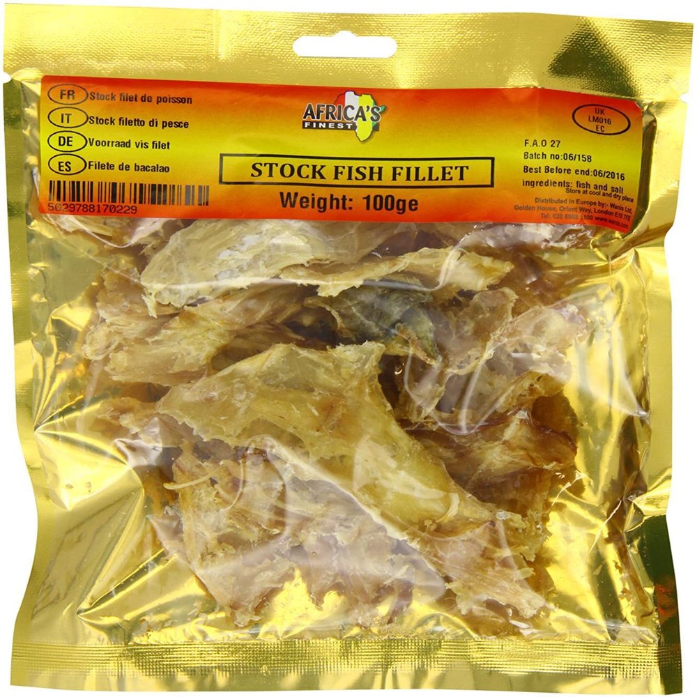 Africas Finest Stockfish Fillet 100g