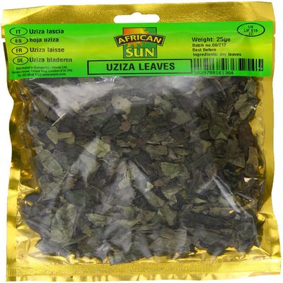 African Sun Uziza Leaves 25g Box of 10