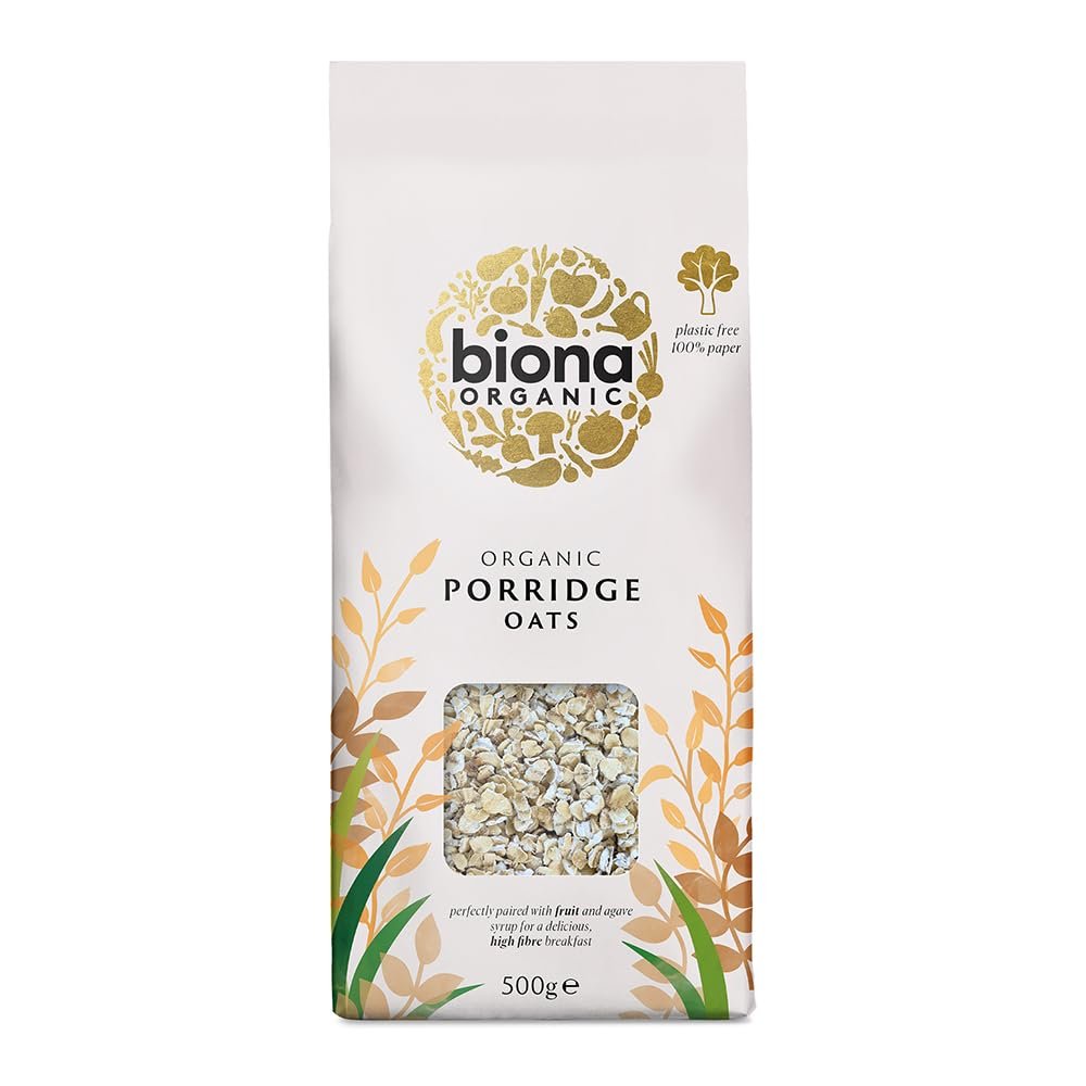 Biona Organic Porridge Oats, 500g