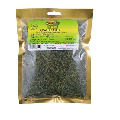 African Sun Ukazi Leaves 25g Box of 10