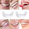 2 Pairs Instant Veneers Fake Teeth, Top and Bottom Smile Teeth Veneers, Snap on Veneers Teeth Whitening Kit, Temporary Cosmetic Teeth Braces Covering Imperfect Teeth for Charming Smile view 4