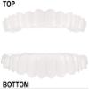 Brigtviee 2 Pair Teeth Veneers, Snap in Braces Instant Perfect Smile Temporary Replacement Tooth Kit, DIY Temporary Fake Teeth for Snap on Instant & Confidence Smile for Men Women with Box view 4