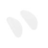 20 Pairs Adhesive Eye Glasses Nose Pads,2 Sizes Eye Glasses Nose Pads Replacements Nose Pad for Glasses Bridge, D Shape Anti Slip Nose Pads for Eyeglasses Sunglasses Clear/Black view 1