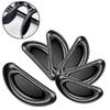 12 Pairs Adhesive Eye Glasses Nose Pads, D Shape Stick on Anti-Slip Soft Silicone, Black/White Adhesive Nose Pads Glasses Nose Pad for Glasses, Eyeglasses and Sunglasses view 3
