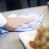 Set of Large Household Cleaning Gloves and Blue 2 Ply Embossed Centrefeed Tissue Paper| Kitchen, Industries, Commercial, Gardening view 3