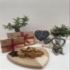 200g Handmade Luxury Rum & Raisin Fudge  Soft, Creamy & Rich  Gift Box with Ribbon & Bow  Perfect Christmas or Birthday Gift  Refrigerate or Freeze view 1