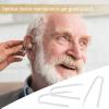 10pcs Hearing Aid Tubes, Flexible Hearing Aid Tubing Replacement Professional Hearing Aid Supplies for Seniors(3.3*2.0mm) view 2