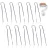 10pcs Hearing Aid Tubes, 3.6 x 2mm Soft Flexible PVC BTE Earmold Hearing Aid Tubing Replacement Hearing Amplifiers Ear Tubes for Hearing Aids view 1