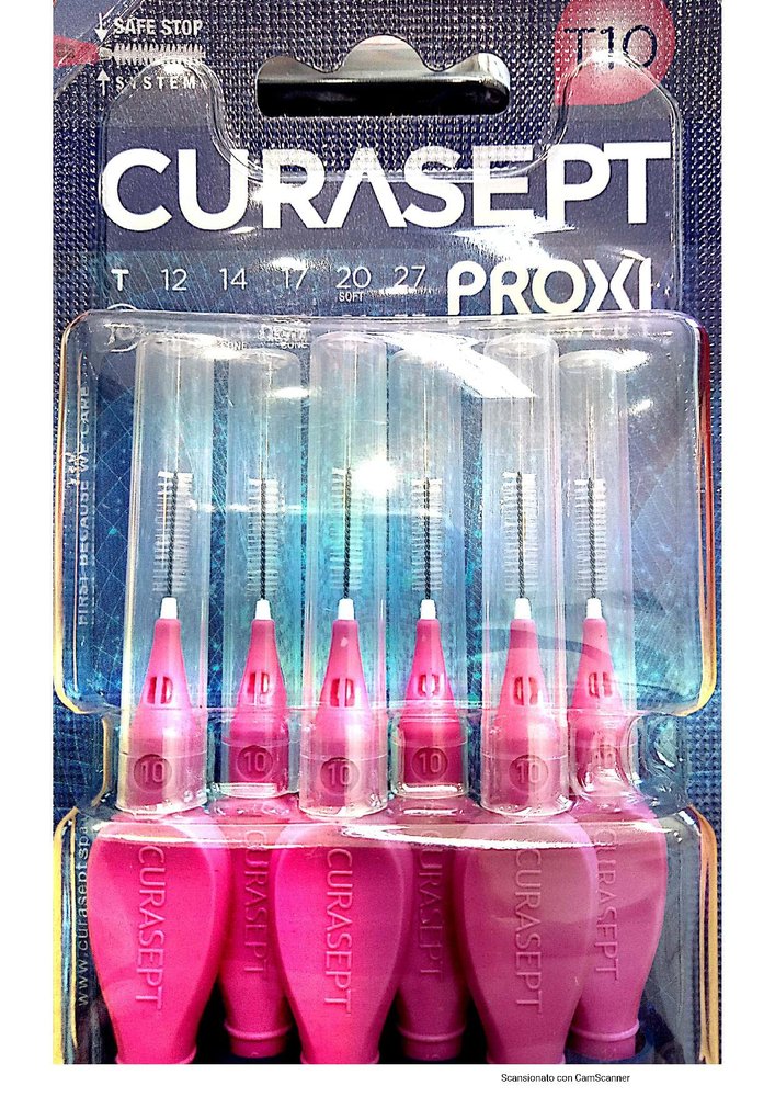 Curasept Proxi Treatment T10 Interdental Brush, 6 Brushes