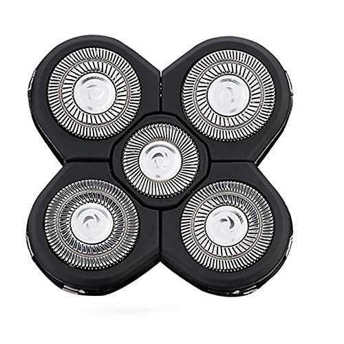 Gkhowiu Replacement Heads Electric Independently Floating Waterproof Steel Blade
