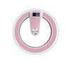 digital smart scale Glass Lcd Bluetooth Scale Round Scale Body Fat Weighing Digital Electronic Personal Scale,for Men Women Children (Size: 13.9 * 13.9inches) bathroom scale view 2