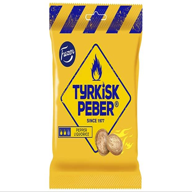 Tyrkisk Peber - Pepper Liquorice - 120g