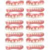 XZLZMD Cosmetic Natural Color Lnstant Veneers Lnstant repair of Cracked or Missing Dental Prosthesis for Men And Women Unisex Lnstant repair of Cracked or Missing Dental,8 pairs view 1