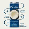 Plenish Organic Unsweetened Coconut Milk 1L (Pack of 8) view 3