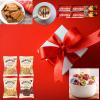 3 in 1 Instant Coffee Gift Box | Coffee Lovers Gifts Set Hamper | Fantastic Letterbox gifts for Coffee Lovers| 9 Instant Coffee Sachets | Biscuits | Lindt Chocolates | All Occasion | Birthday | Easter view 4