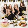 104 Pack 2022 Graduation Cupcake Toppers Grad Cap Cake Appetizer Picks Cake Graduation Party Decorations Diploma Cupcake Picks for Cake Food Class of 2022 Graduation Theme Party Supplies view 3