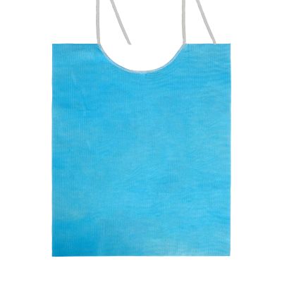 50 Pcs Disposable Waterproof Dental Bib Teeth Cleaning Tool Dental Care Kit Patient Bibs Dental Scarf Towel for Dentist Clinic Use