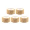 5 Rolls Self Adhesive Bandage, 2.5cm x 4.5m Non-wonven Athletic Elastic Cohesive Bandage for Sports Finger Wrist Feet Protection (Light Brown) view 1