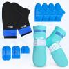 SuzziPad Cold Therapy Socks & Hand Ice Pack Cold Gloves for Chemotherapy Neuropathy, Chemo Care Package for Women and Men, Ideal for Plantar Fasciitis, Carpal Tunnel, S/M view 1