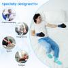 SuzziPad Cold Therapy Socks & Hand Ice Pack Cold Gloves for Chemotherapy Neuropathy, Chemo Care Package for Women and Men, Ideal for Plantar Fasciitis, Carpal Tunnel, S/M view 2
