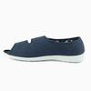 Fashion Friendly Lexi - Rose Twin Touch Fastening Shoe Navy Size 5 view 2