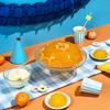 Wibble Jelly Crystals, Orange Natural Jelly Powders, 6 Pack, Low Sugar, Plant-Based, Low Calorie Snack, Healthy Dessert, Serves 4, Vegetarian Jelly Crystals, Vegetarian Jello Powder, Jello, view 4