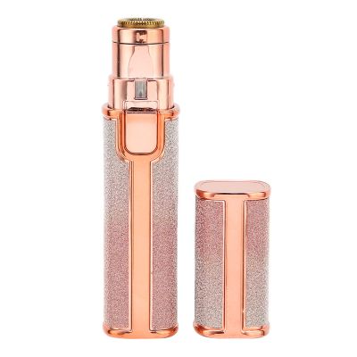 Face Mini Hair Remover,2 IN 1 Eyebrow Razor and Painless Hair Remover Eyebrow Lips Body Facial Hair Removal for Women with Built-in LED Light Eyebrow Trimmer & Facial Hair Remover for Women