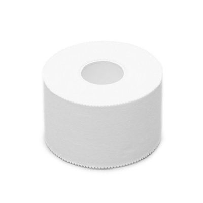 2Pcs White Athletic Tape, Cotton Jagged edge Self-Adhesive Sports Tape for Shoulder, Knee, Finger, Ankle