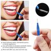 80 Pcs Interdental Brushes, Soft Dental Brushes Dental Brushes Teeth Flossing Brushes Dental Floss Brush for Cleaning Gaps Between Teeth (4 Colors) view 2