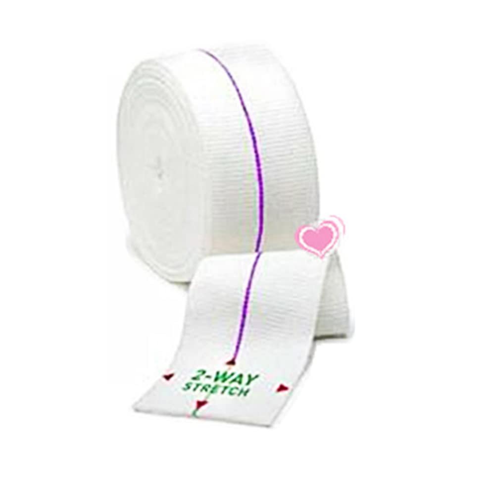 1 Roll Elastic Tubular Bandage Athletic Sports Rugby Lifting Football Ankle Knee Elbow Wrist Muscle Joint Support Tape(Purple 18cmx1m)