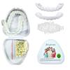 2 Pairs Cosmetic Veneers Teeth Temporary Dentures Teeth Instant Teeth Veneers Top and Bottom Fake Teeth Snap on Veneers Comfort Dentures Braces Smile Teeth Whitening Repair Kit for Bad Teeth view 1