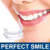 2 Pairs Veneers Snap in Teeth, Snap on Veneer Teeth, Top and Bottom Fake Teeth Veneers, Instant Veneers Dentures Fake Braces Whitening Cosmetic Teeth Let you have a charming smile view 3