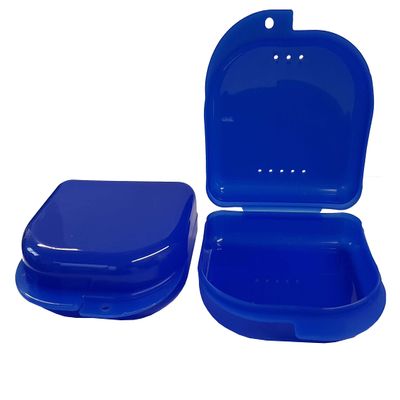 Blue Retainer Boxes 20 Pcs Per Pack - Retainer Case, Denture Case, Orthodontics,