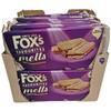 Foxs Milk Chocolate Viennese Biscuits 12 x 120g - Milk chocolate biscuits sandwich to have with your tea or coffee. Delicate biscuits make the perfect afternoon snack. view 2