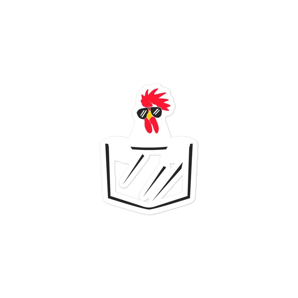 Teegarb Humorous Adorable Comical Chicken Pocket Ranch Enthusiast Novelty Farmstead