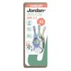 Jordan  | Step 1 Green Clean Toddler Toothbrush | Sustainable Baby Toothbrush 0-2 Years | Bio Based Extra Soft bristles, 84% Recycled Handle, Soft Biting Ring | Mixed Colors | Pack of 3 view 1