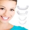 2 Pairs Cosmetic Teeth, Veneers Snap in Teeth - Instant Perfect Smile Clip on Veneers (Work for Top And Bottom) - Perfect Braces To Make White Tooth Beautiful Neat view 1