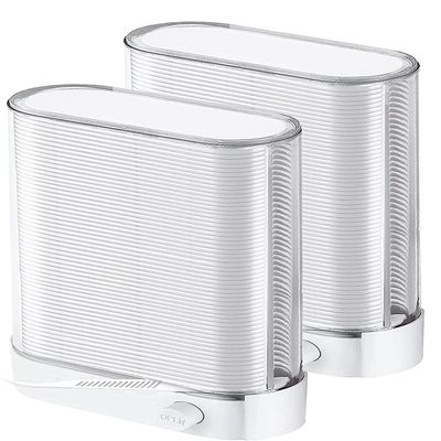 Dental Floss Picks Holy Rose White Dispenser Hygiene and Tidy Pop-up Floss Box 1 Boxs Have 88 Count Tasteless Flossers (2 PCS)