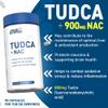 Applied Nutrition TUDCA + NAC - TUDCA Liver & Antioxidant Support, Bile Salts, Liver Support Suplement, 800mg Tauroursodeoxycholic Acid (90 Capsules - 30 Servings) view 2