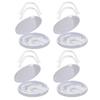 XZLZMD Silica Prosthesis Top and Bottom Tooth Dentures Reusable Care Veneers Cosmetic Natural Color Lnstant repair of Cracked or Missing Dental for Perfect Smile,4 pair view 1