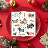 Anniversary House Tiflair Luxury Christmas Napkins - 3-Ply Paper Lunch Napkins with Christmas Dogs Design - Thick, Strong, Festive Disposable Serviettes for Festive Table Dcor - 20 Pack view 3