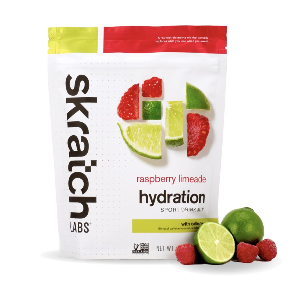 Skratch Labs | Sport Hydration Powder Drink Mix | 20 Servings | Electrolyte Powder Exercise, Endurance and Performance | Non-GMO, Vegan, Gluten Free (Raspberry Limeade)