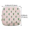 2 Pack Sanitary Napkin Towels Storage Bag Portable Pantyliners Bag with Zipper Makeup Bag with Zipper for Women Girls Ladies view 2